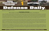 AUSA Day Special Show Coverage 1 Defense Daily