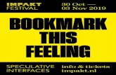 30 Oct — BOOKMARK THIS FEELING - IMPAKT