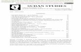 SUDAN STUDIES - SSSUK