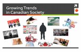 Growing Trends in Canadian Society - Weebly