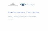 Conformance Test Suite - Australian Competition and ...