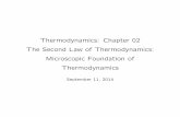 Thermodynamics: Chapter 02 The Second Law of ...