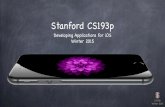 Stanford CS193p - Informatica
