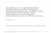 Guidance on QET for AP and Other Key Personnel