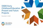 OSDE Early Childhood Education Present and Future Projects