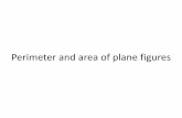 Perimeter and area of plane figures