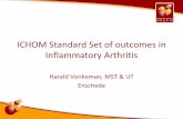 ICHOM Standard Set of outcomes in Inflammatory Arthritis