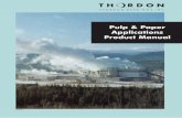 Pulp & Paper Applications Product Manual