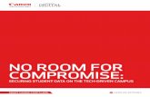 NO ROOM FOR COMPROMISE - Canon Global