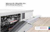 Bosch Built-in Dishwasher