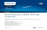 Datasheet Fortimo LED Strip Gen4 - Philips