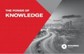 THE POWER OF KNOWLEDGE - roamingnetworks.com
