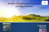 Women in Rural Areas: Challenges and Opportunities