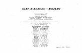 SPIDER-MAN - Script Slug