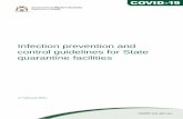 COVID-19: IPC advice for state quarantine facilities