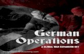 GERMAN OPERATIONAL WAR PLANS