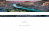 Water for Treaty Obligations: Rio Conchos, Mexico