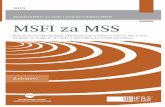 Standard IFRS za male i srednje subjekte (MSS) MSFI za MSS