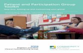 Patient and Participation Group Toolkit