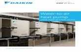 Water-to-air heat pump