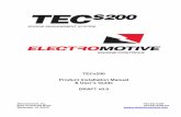 TECs200 Product Installation Manual & User’s Guide