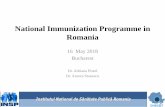 National Immunization programme in Romania.