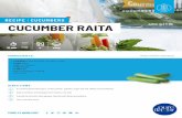 CUCUMBER RAITA - Pure Flavor