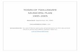 TOWN OF TWILLINGATE MUNICIPAL PLAN 1995-2005