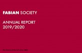 Fabian Society AnnuAl report 2019/2020