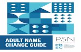 ADULT NAME CHANGE GUIDE