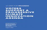 VOTERS SUPPORT A PROGRESSIVE CLIMATE INNOVATION …