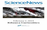 February 2, 2019 Kilauea Curiosities - Science News
