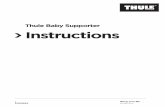 Thule Baby Supporter Instructions - static-tgdp.com