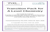 Transition Pack for A Level Chemistry