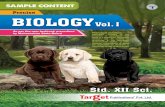Introduction to Precise Biology 1 Std 12th Science English ...
