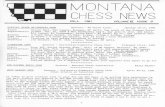 FALL IRS I VOLUMEH ISSUE - Montana Chess Association