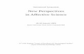 New Perspectives in Affective Science