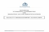 DVI Quality Management Guidelines - INTERPOL