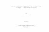 SOCIO-ECONOMIC INEQUALITY IN SWEDEN AND FRANCE: A ...