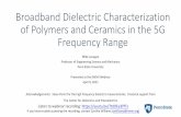 Broadband Dielectric Characterization of Polymers and ...