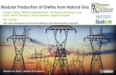 Modular Production of Olefins from Natural Gas
