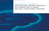 ARTIFICIAL INTELLIGENCE – AUTOMOTIVE’S NEW VALUE …