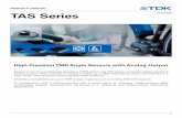 High-Precision TMR Angle Sensors with Analog Output
