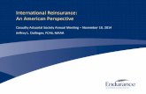 International Reinsurance: An American Perspective