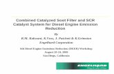 Combined Catalyzed Soot Filter and SCR Catalyst System for ...
