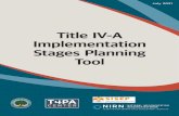 Title IV-A Implementation Stages Planning Tool