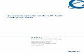 Guía del usuario del teléfono IP Audio Conference 2033