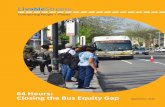 64 Hours: Closing the Bus Equity Gap