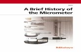 R257 A Brief History of the Micrometer - Mitutoyo