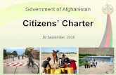 Government of the Islamic Republic of Afghanistan Citizens ...